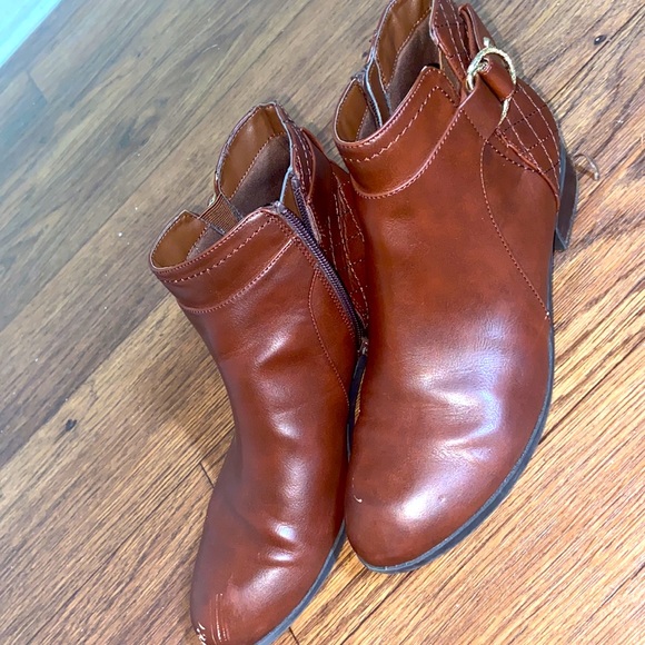 Brown boots size 8 1/2 - Picture 4 of 4